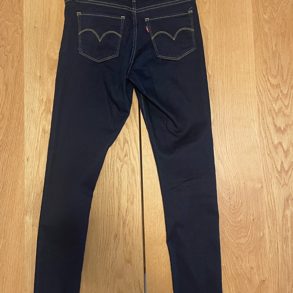 Levi's Women's 311 Shaping Skinny Jeans Dark Indigo - size 28